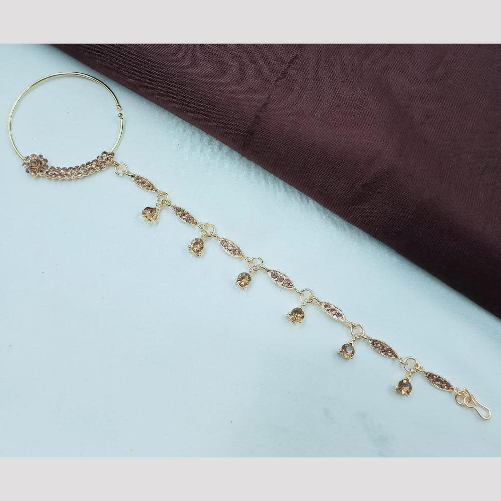 NAFJ Classic Nose Ring Embellished with Sparkling Austrian Stone