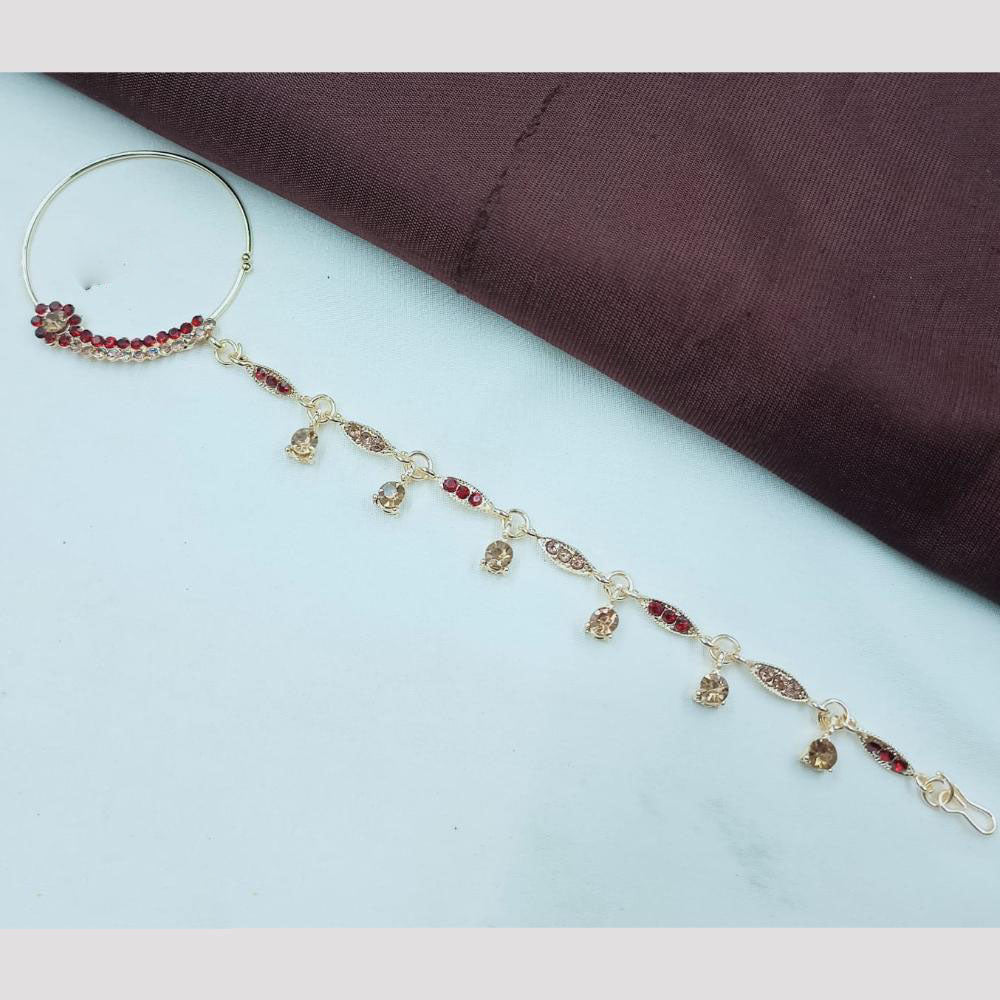 NAFJ Classic Nose Ring Embellished with Sparkling Austrian Stone