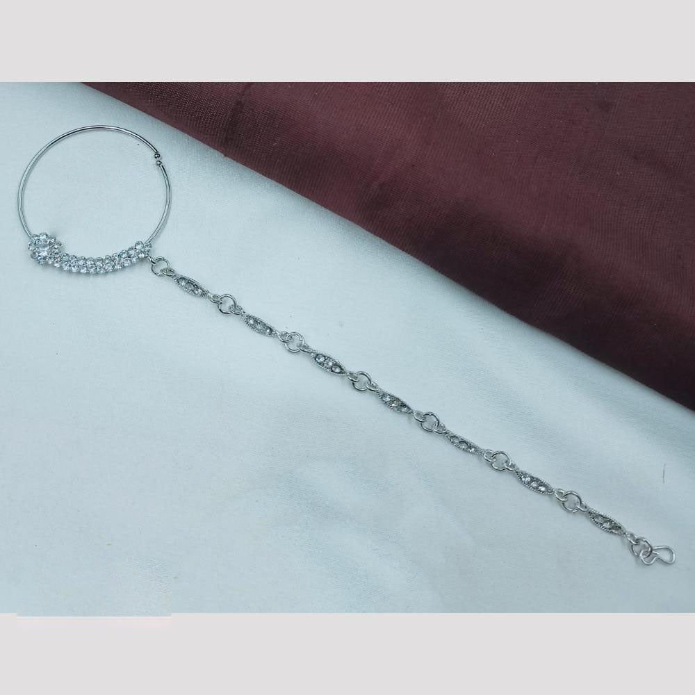 NAFJ Classic Nose Ring Embellished with Sparkling Austrian Stone