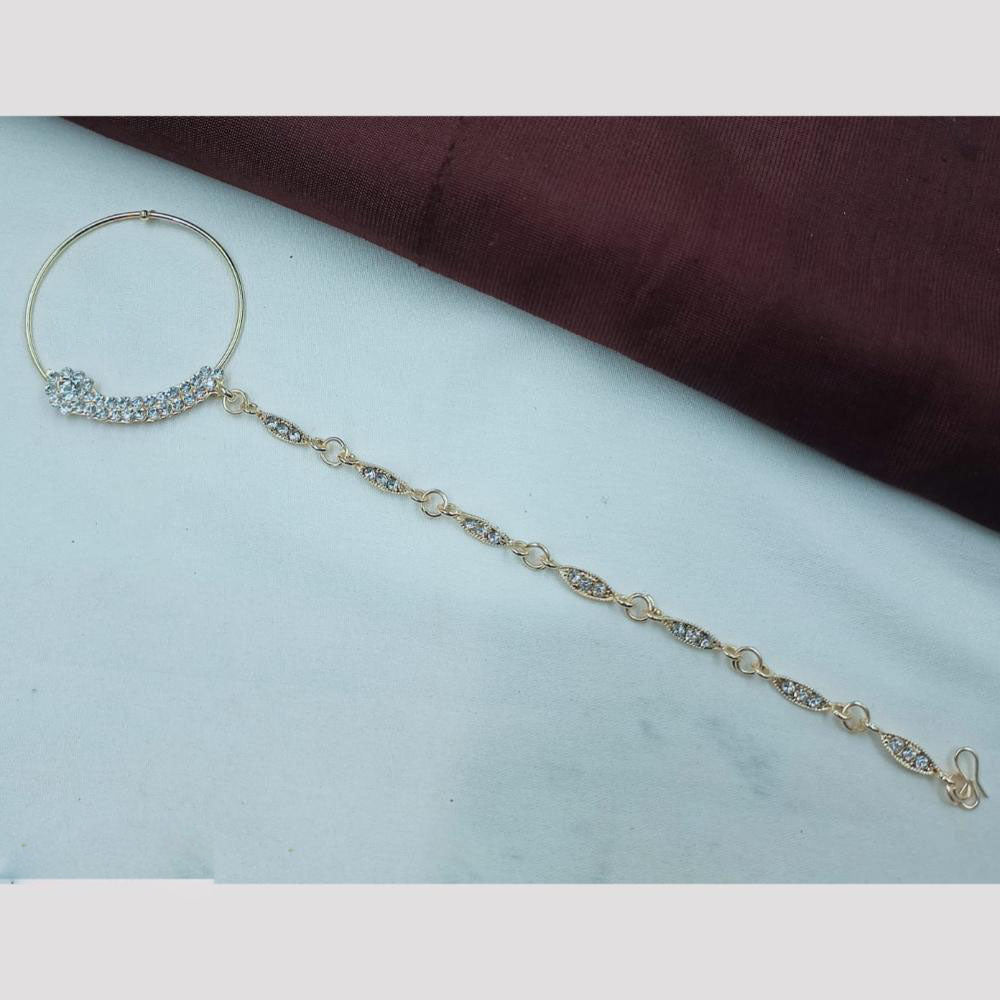 NAFJ Classic Nose Ring Embellished with Sparkling Austrian Stone