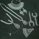 NAFJ Bridal Set Crystal Stones for Weddings & Special Occasions