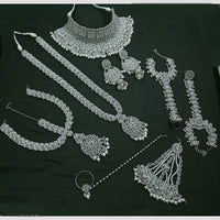 NAFJ Bridal Set Crystal Stones for Weddings & Special Occasions