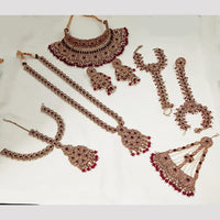 NAFJ Bridal Set Crystal Stones for Weddings & Special Occasions