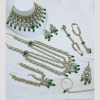 NAFJ Bridal Set Crystal Stones for Weddings & Special Occasions