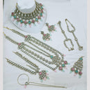 NAFJ Bridal Set Crystal Stones for Weddings & Special Occasions