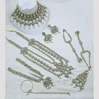 NAFJ Bridal Set Crystal Stones for Weddings & Special Occasions