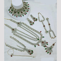 NAFJ Bridal Set Crystal Stones for Weddings & Special Occasions