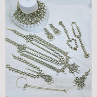 NAFJ Bridal Set Crystal Stones for Weddings & Special Occasions