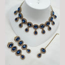 NAFJ Glam Crystal And Austrian Stone Choker Set