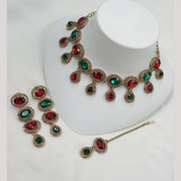 NAFJ Glam Crystal And Austrian Stone Choker Set