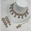 NAFJ Glam Crystal And Austrian Stone Choker Set