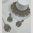 NAFJ Luxury Austrian Stone And Crystal Choker Necklace Set