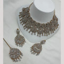 NAFJ Luxury Austrian Stone And Crystal Choker Necklace Set