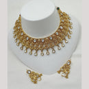 NAFJ Elegant Kundan Choker Necklace Set