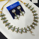 NAFJ Classic Crystal Stone And Beads Necklace Set