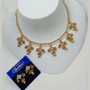 NAFJ Premium Austrian Stone And Pearl Necklace Set