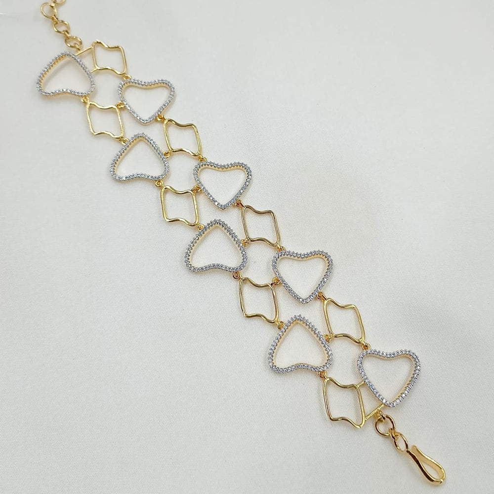 NAFJ Sparkling Austrian Stone Adjustable Fashion Bracelet