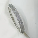 NAFJ Glimmering Bloom Rodium American Diamond Bracelets For All Occassions