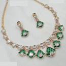 NAFJ Handcrafted Polki Kundan Necklace Set for Festive And Wedding Wear