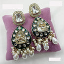 NAFJ Designer Kundan And Beads Dangler Earrings for Women