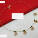 NAFJ  Fancy Incisible Kundan And Pearl Necklace Set For All Functions