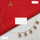 NAFJ  Fancy Incisible Kundan And Pearl Necklace Set For All Functions