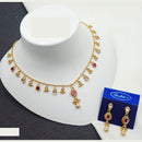 NAFJ Handcrafted Kundan Necklace Set with Ghungroo Detailing