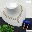 NAFJ Handcrafted Kundan Necklace Set with Ghungroo Detailing
