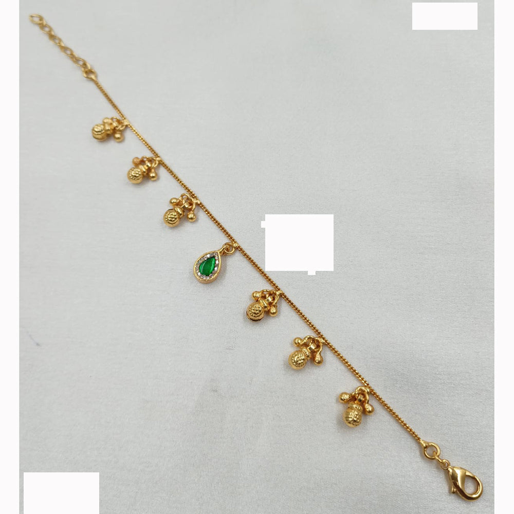 NAFJ  Beautiful Lightweight Pota Stone And Austrian Stone Bracelet