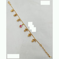 NAFJ  Beautiful Lightweight Pota Stone And Austrian Stone Bracelet