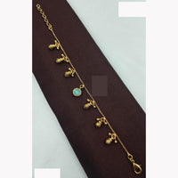 NAFJ  Beautiful Lightweight Pota Stone And Austrian Stone Bracelet