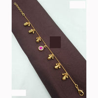 NAFJ  Beautiful Lightweight Pota Stone And Austrian Stone Bracelet