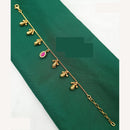 NAFJ  Beautiful Lightweight Pota Stone And Austrian Stone Bracelet