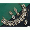 NAFJ Traditional Beautiful Kundan Stone Necklace Set For All Occassions