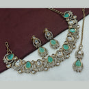 NAFJ Traditional Beautiful Kundan Stone Necklace Set For All Occassions