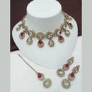 NAFJ Traditional Beautiful Kundan Choker Necklace Set For All Occassions