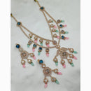 NAFJ Heritage Inspired Kundan And Beads Rani Haar Set  For All Occassions