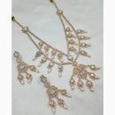 NAFJ Heritage Inspired Kundan And Beads Rani Haar Set  For All Occassions