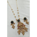 NAFJ Royal Heritage Pota Stone And Pearl Long Necklace Set