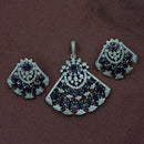 NAFJ Radiant Sparkle American Diamond Dangler Earrings