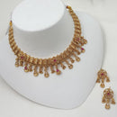 NAFJ Luxury Crystal Stone Fashion Choker Necklace Set