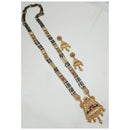 NAFJ Royal Pota Stone Designer Black Beads Mangalsutra 