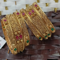 NAFJ Premium Pota Stone Bangles Set