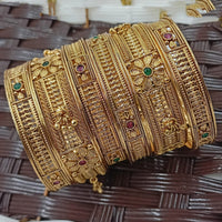 NAFJ Premium Pota Stone Bangles Set