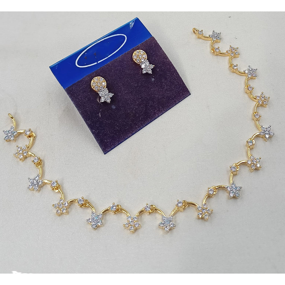 NAFJ Austrian Stone Elegant Necklace Set