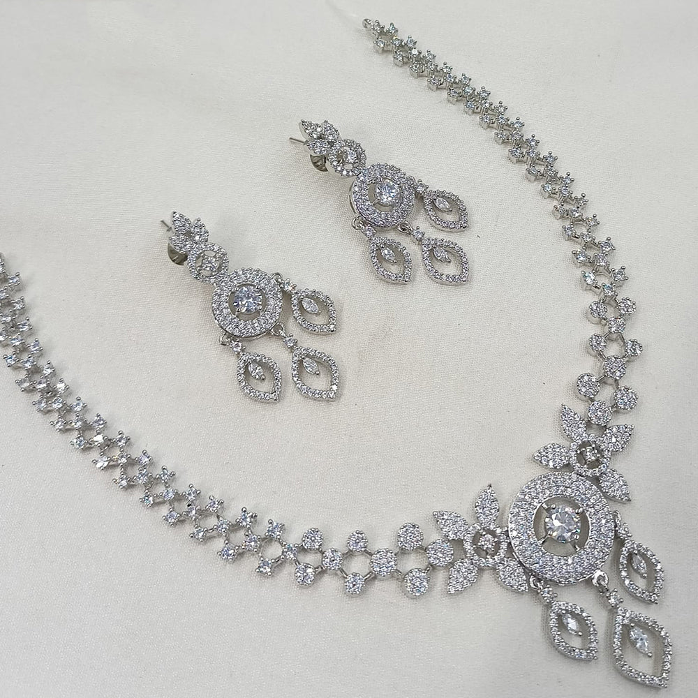 NAFJ Austrian Stone Elegant Necklace Set