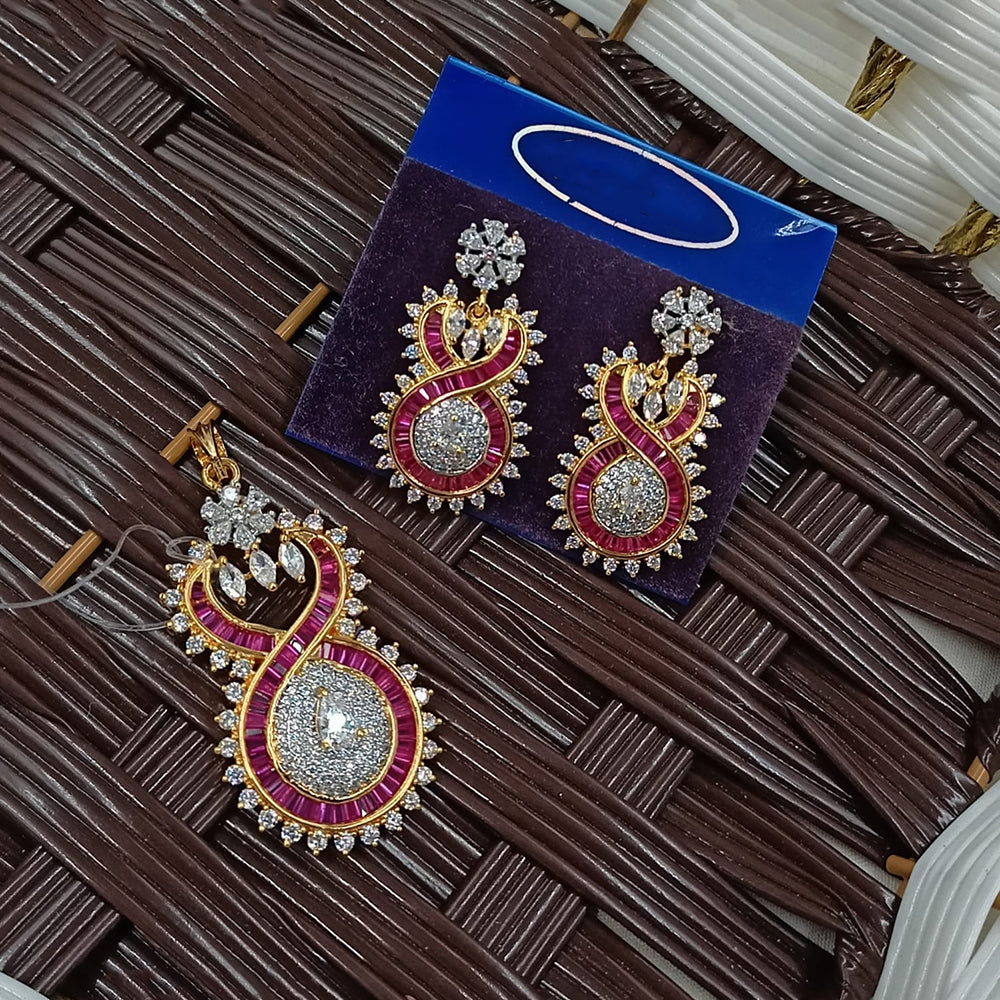 NAFJ Royal American Daimond Pendant Set