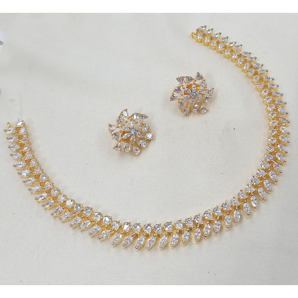 NAFJ Royal American Daimond Necklace Set