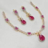 NAFJ Royal American Daimond Necklace Set