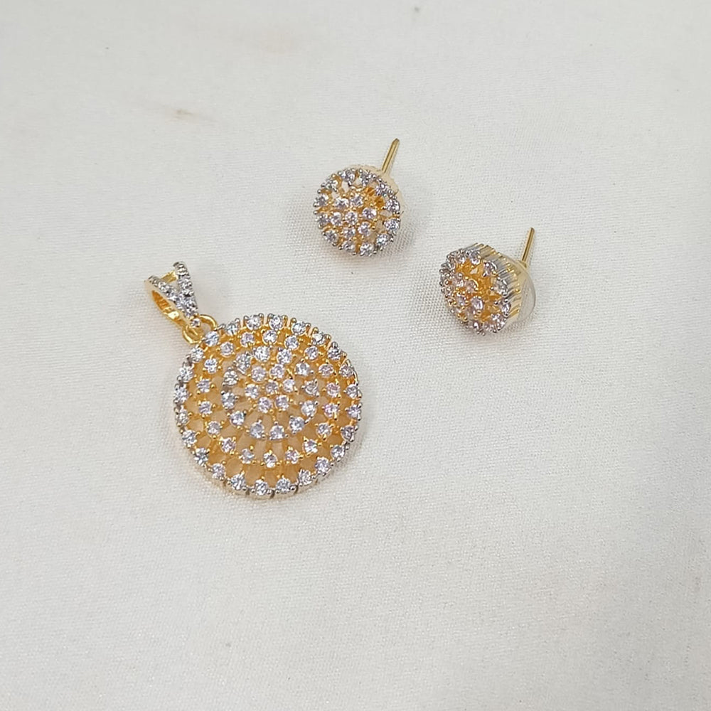 NAFJ Royal American Daimond Pendant Set